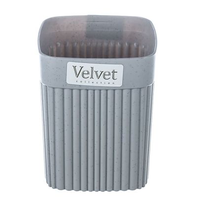 Стакан VELVET 90х90х110 0,65л св/серый флэк №70