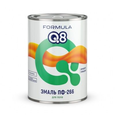Эмаль ПФ-266 FORMULA Q8 кр/кор. 0,9кг/14