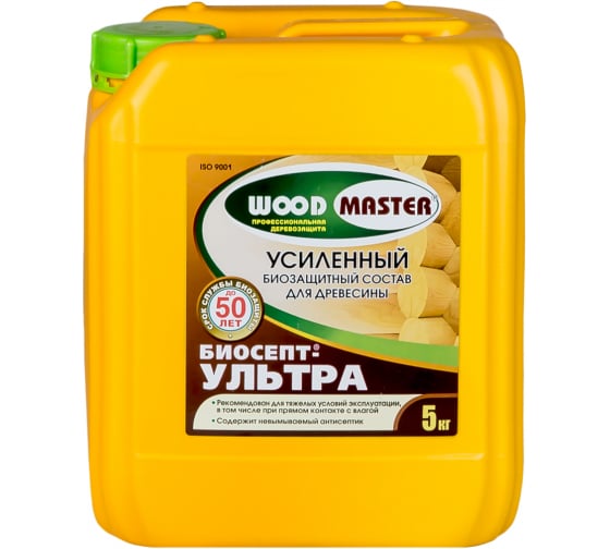Антисептик Биосепт УЛЬТРА WOODMASTER 5 кг 