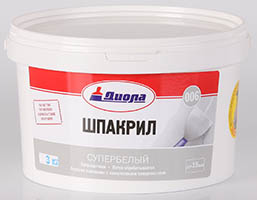 ДИОЛА Шпакрил супербелый Д-006 (3кг)/8