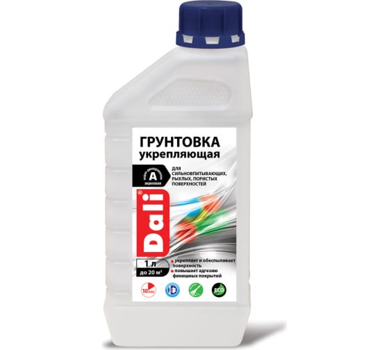 Грунтовка укрепляющая 1л DALI