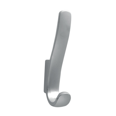 Крючок пластиковый 114DC H=130,6 серебро MARLOK