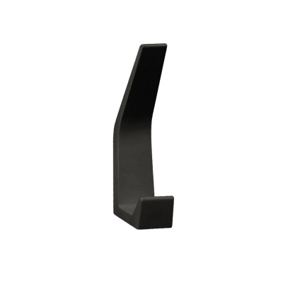 Крючок пластиковый 116ANT H=107 антрацит MARLOK
