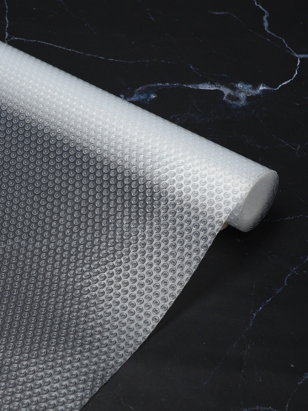 Коврик противоскользящий Доляна «Круги», 30×150 см, прозрачный