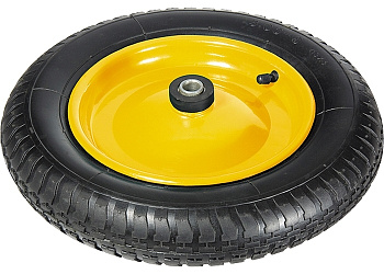 Колесо для одноколесной тачки пневматическое, 3.00-8/16, D360 мм/5