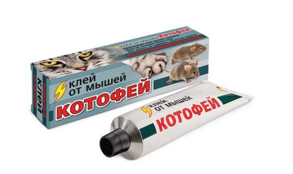 Клей от грызунов и насекомых  КОТОФЕЙ 135гр/50