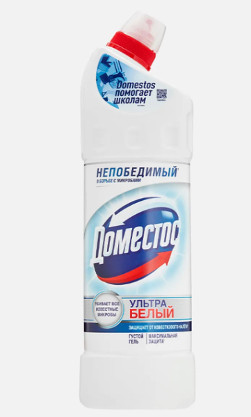 Средство чистящее  Доместос 1л Ультра белый