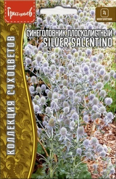 Синеголовник Silver Salentino плосколистный многолетник 0,07г Ред.Сем