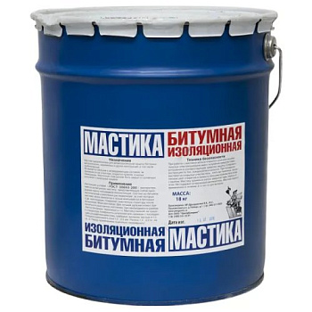 Мастика битумная однокомпонентная (18кг) 