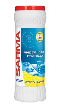 Средство для чистки "Сарма" Лимон 400гр (НК)/18