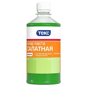 ТЕКС Паста колеровочная универсальная салатовая (0,1л)