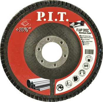 Круг шлифовальный лепестковый 180*22,2мм А120 PIT