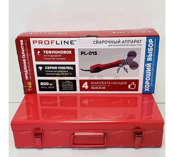 Комплект свар. оборуд. 800Вт PROFLINE (насадки 20-40мм) метал.бокс