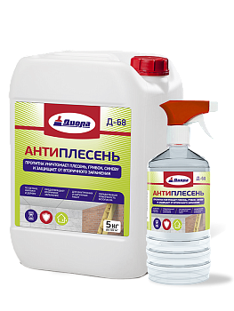 ДИОЛА Пропитка "Антиплесень" Д-68 1л/бутылка/4
