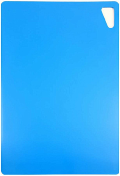 Доска разделочная Эко 24*17см пластик, голубой IS10012/2 Spark Plast