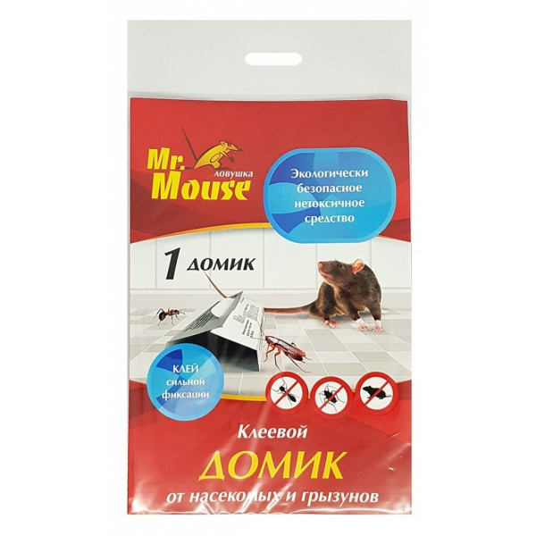 Ловушка клеевая ДОМИК Mr.Mouse M-268 2шт