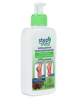 Крем для ног кератолитический против трещин,натоптышей 250мл Organic foot care 
