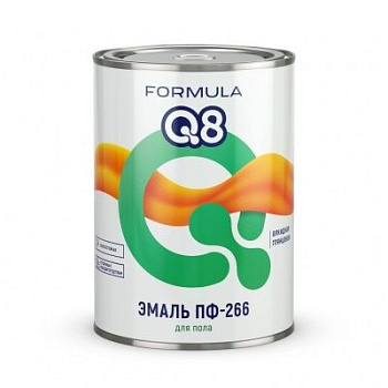 Эмаль ПФ-266 FORMULA Q8 ж/кор. 6кг/2