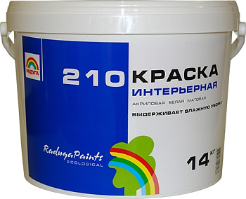 РАДУГА Краска ВДАК-210 интерьерная 3,5 кг/4
