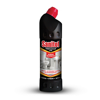 Гель д/чистки туалета 3в1,750мл SANITOL