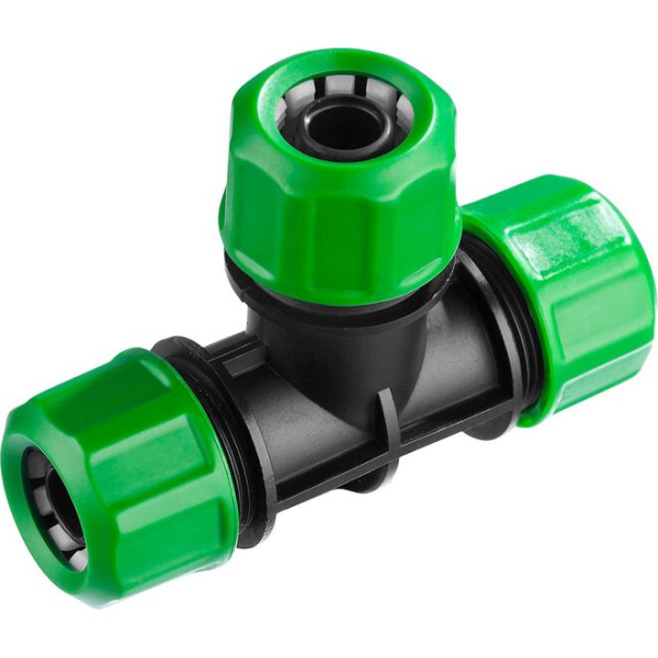 Тройник РОСТОК RW-12, 1/2"х1/2"х1/2" пластик ABS цанговый, 426369 