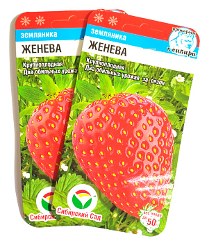 Земляника Женева 10шт Сиб сад